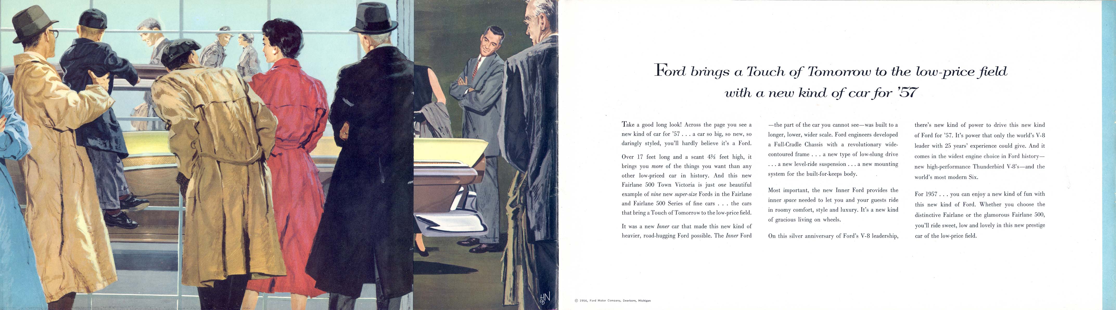 1957 Ford Fairlane Brochure Page 13
